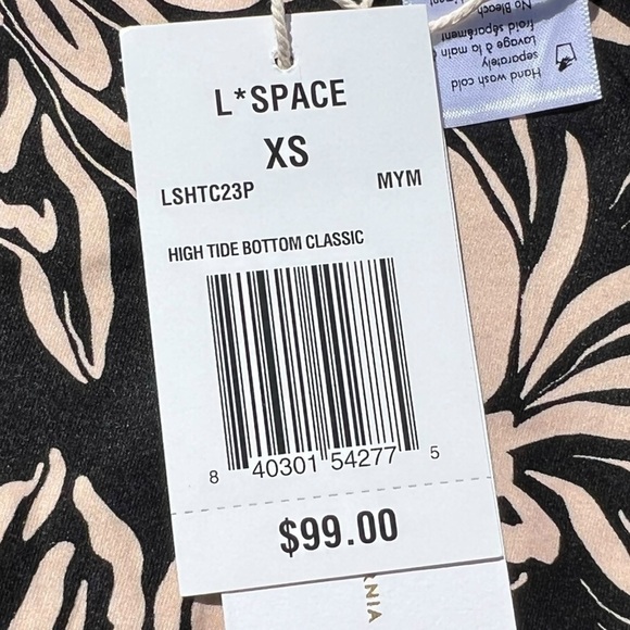 🌻NEW w/tags L*Space High Tide Classic Bikini Bottoms Size XS $99 Retail - Picture 9 of 9